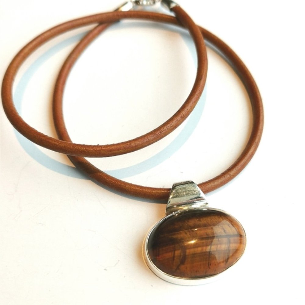 New Mahogany Tigers Eye pendant for necklace